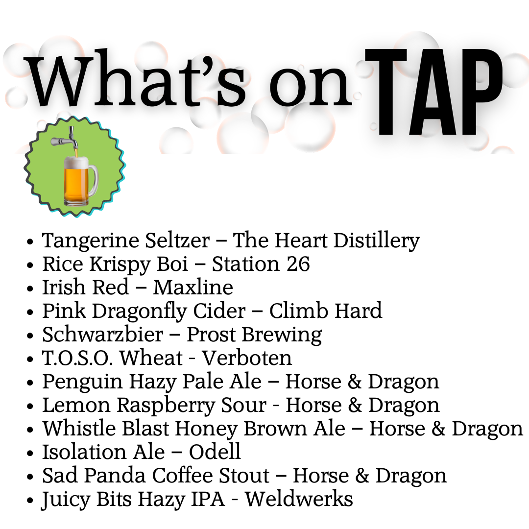 What's On Tap January 2026