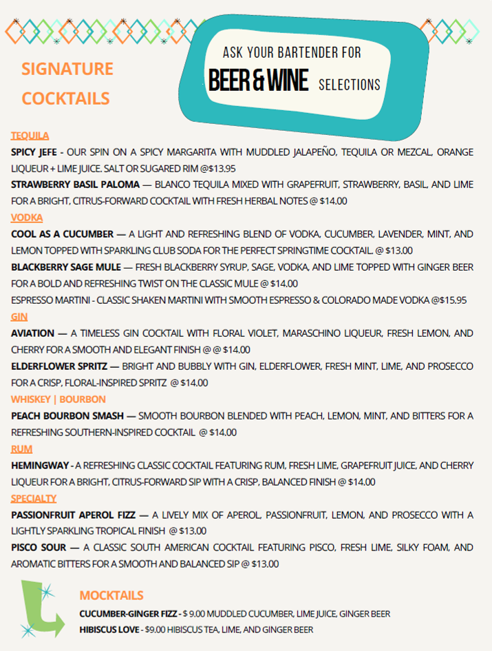 Summer beer wine fresh plate HUB