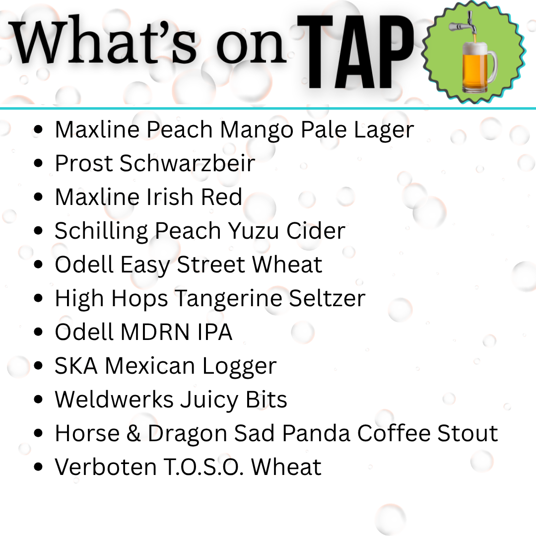 Whats on Tap July at the HUB Loveland